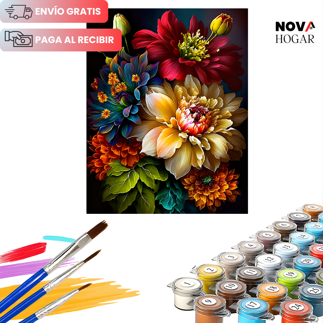 ArtEase™ Kit de Lienzo para Pintura con Números