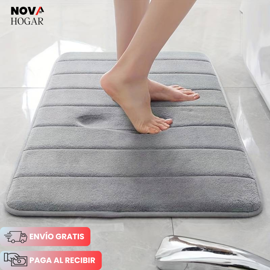 Oferta 2x1 ComfortBath™ Tapete Ultra-Absorbente con Suavidad Premium