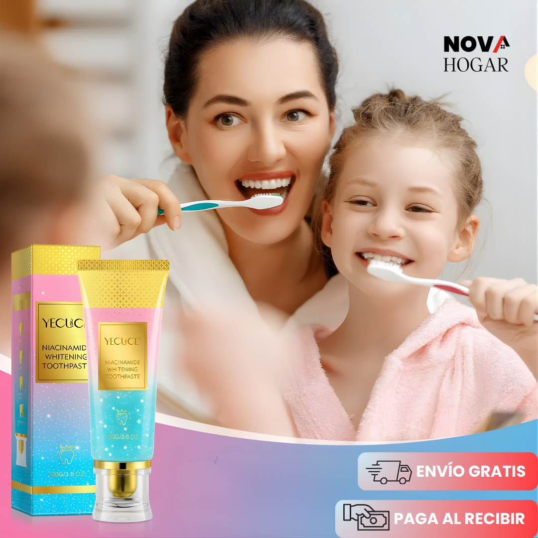 BrightNia™ Pasta Dental Blanqueadora con Niacinamida