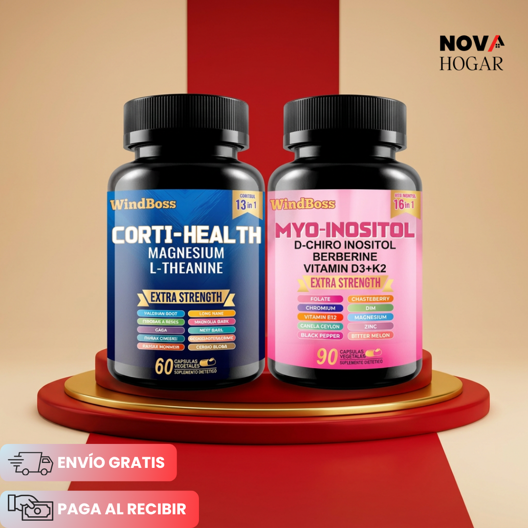 CortiReset Duo™ Pack Regulador De Cortisol Diario