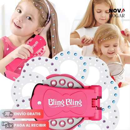 SparkleStyler™ Herramienta Creativa de Gemas para Peinados