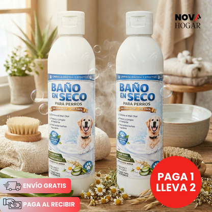 2x1 Paws Wash™ Baño Seco Para Mascotas