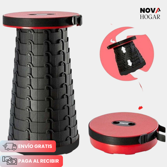 SitStack™ Silla Telescópica Plegable Fácil de Transportar
