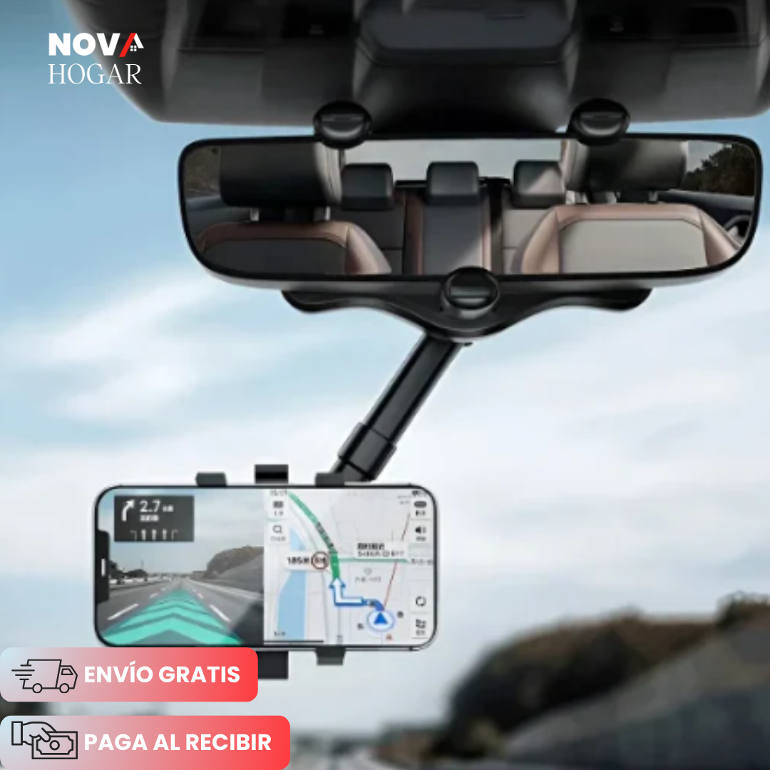 EasyView™ Soporte Celular 360° para Espejo Retrovisor