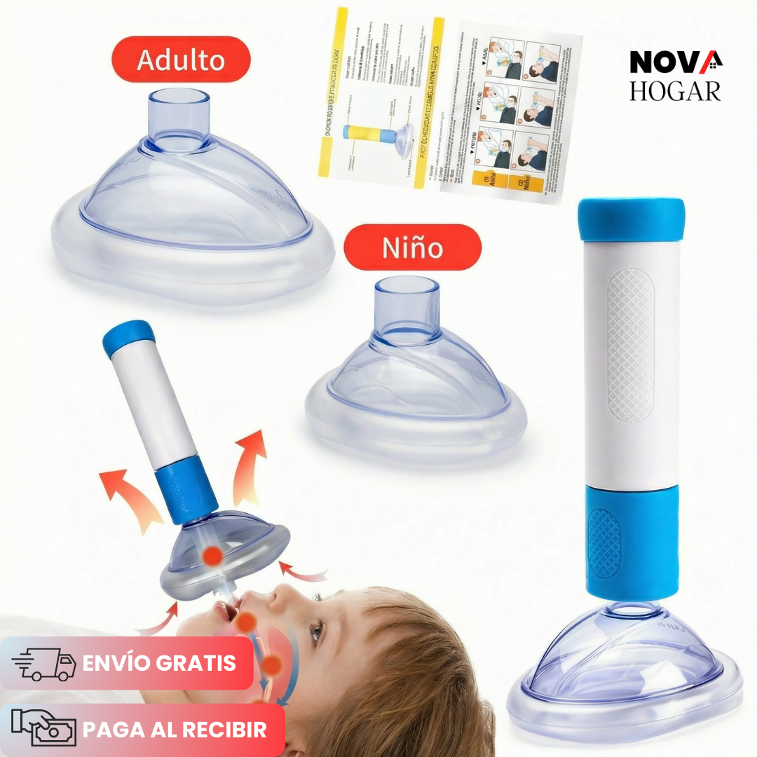 AirRescue™ Kit de Primeros Auxilios contra Asfixia