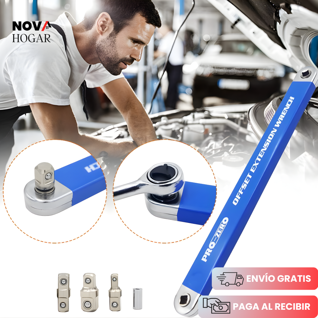 SlimReach™ Set de Llave Extensor para Trinquete