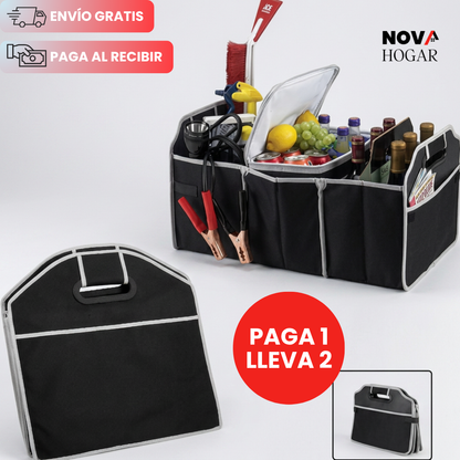 2x1 AutoOrder™ Organizador de Cajuela Plegable para tu Auto