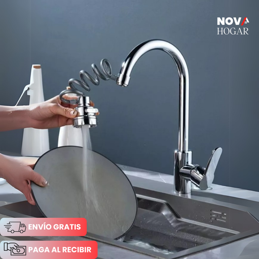 HydroFlex™ Moderno Adaptador de Grifo Flexible con Modos Ajustables