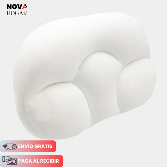 CalmNest™ Almohada Ergonómica Extra Suave para Descanso Reparador