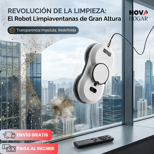 ClearGlass™ Robot Limpiador De Ventanas Automático