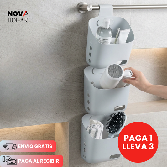 3x1 SmartBin™ Cesta Organizadora Apilable
