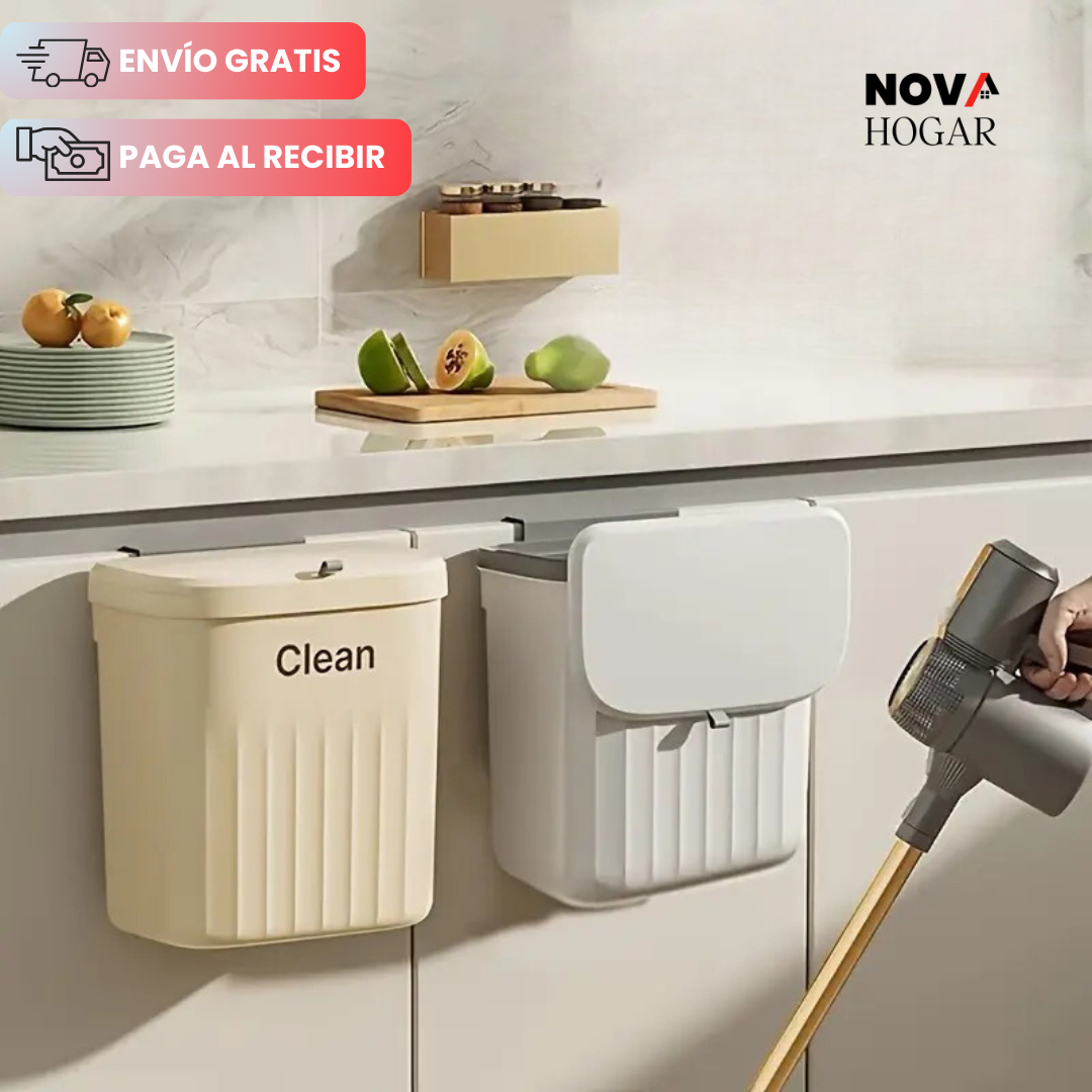 EasyHang™ Canasta de Basura Colgante con Apertura Versátil