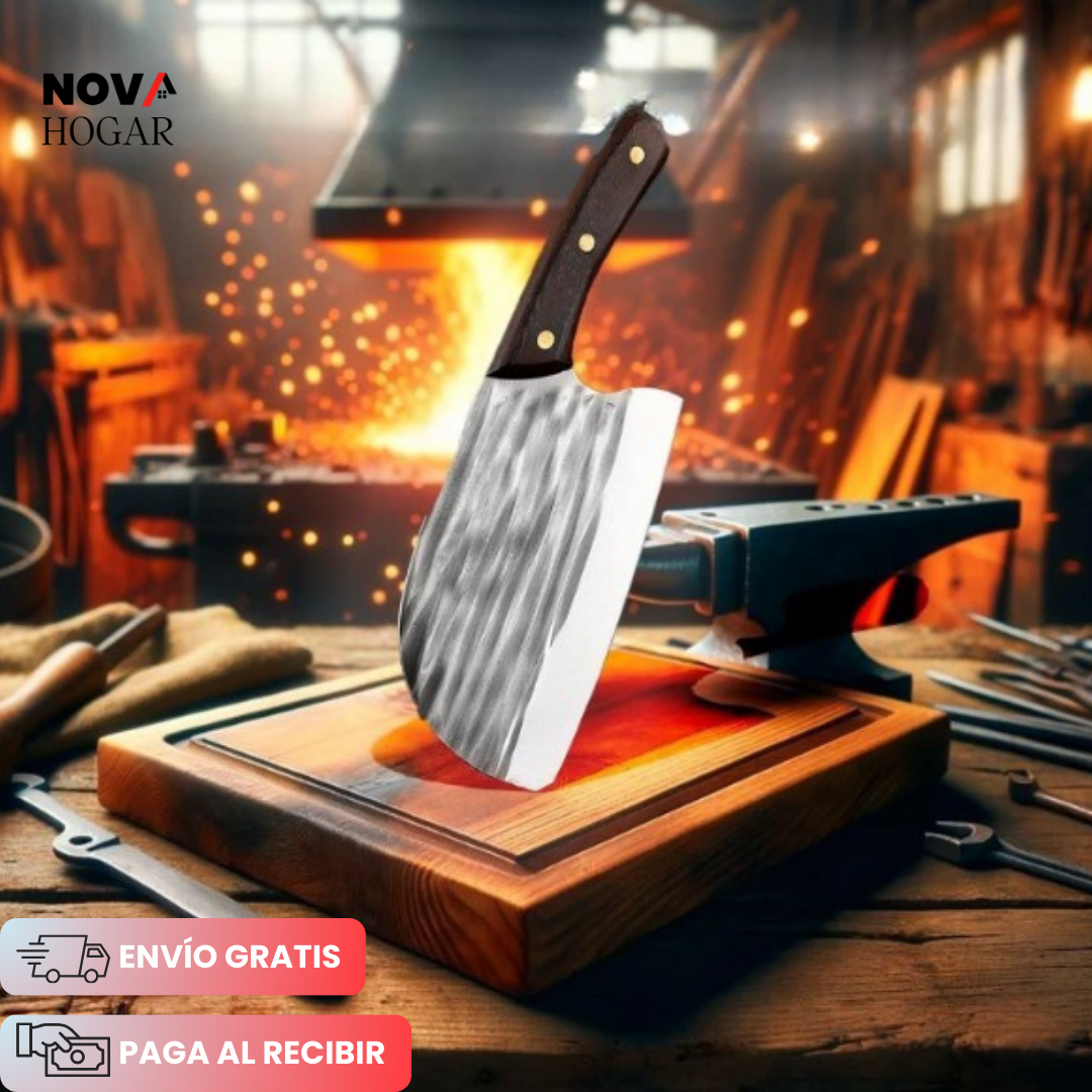 SteelEdge™ Cuchillo Premium de Acero Forjado y Precisión Japonesa