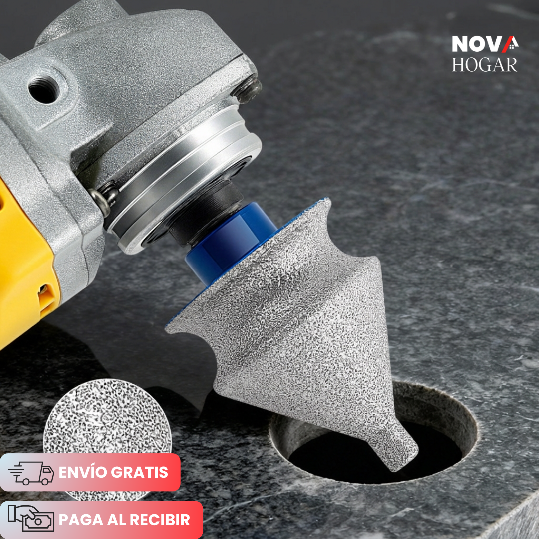 QuaDrill™ Broca Diamantada 4 Herramientas en 1