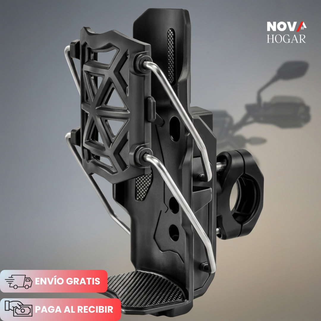 RideHolder™ Porta botellas Plegable para Motocicleta