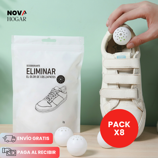 StepFresh™ Pack X8 Bolas Desodorantes Japonesas para Calzado