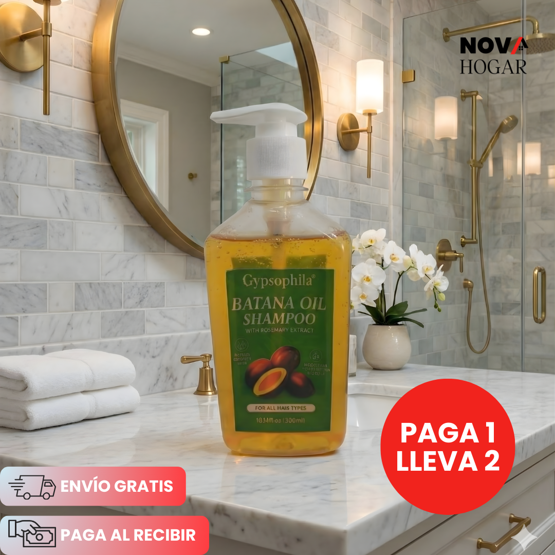 2x1 Gypsophila® Shampoo Reparador con Aceite de Batana