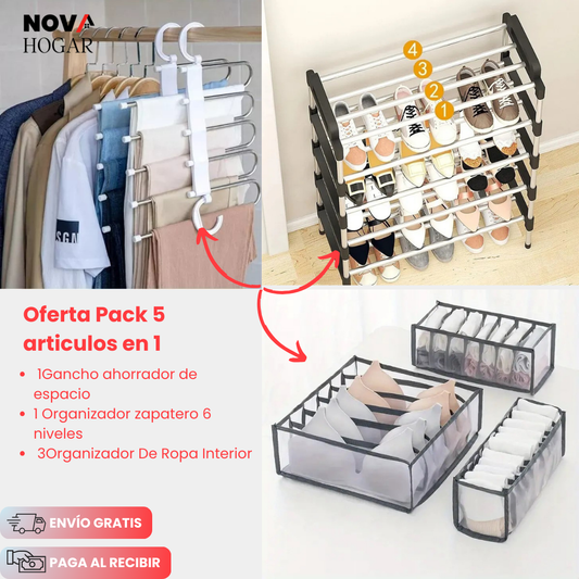 🔥Oferta FLASH: Transforma tu Armario con 5 Productos por el Precio de 2