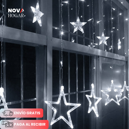 CelestialLight™ Hermosa Extensión de Estrellas de Navidad
