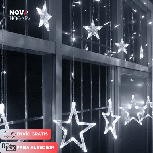 CelestialLight™ Hermosa Extensión de Estrellas de Navidad