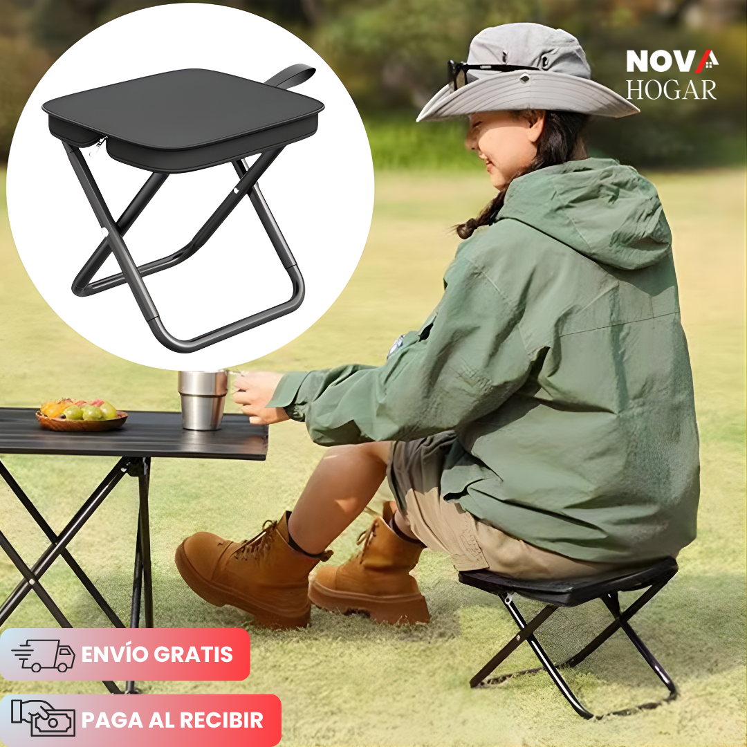 FoldSit™ Silla Plegable Fuerte Y Compacta