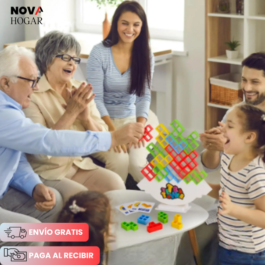 BalanceTower™ Divertido Juego de Equilibrio y Coordinación