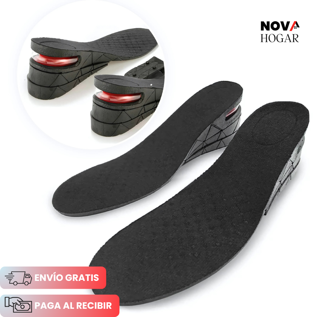 HeightLift™ Plantillas Elevadoras Ajustables Antideslizantes