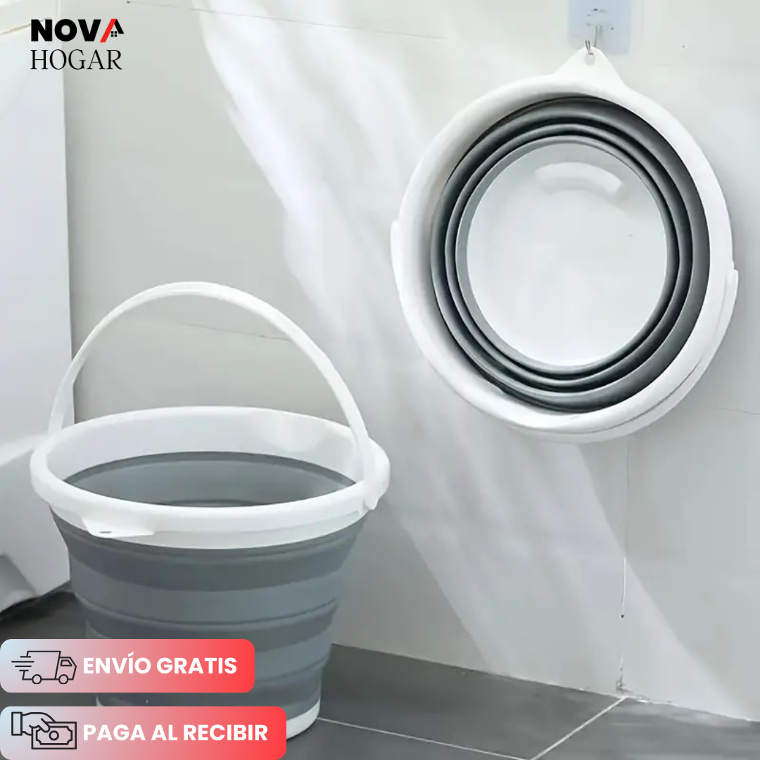 HandyBucket™ Balde Plegable Ahorrador de Espacio