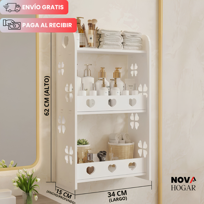 DecoTier™ Estante Organizador De Baño Triple