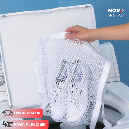2x1 WashSneak™ Bolsa Protectora para Lavar Calzado
