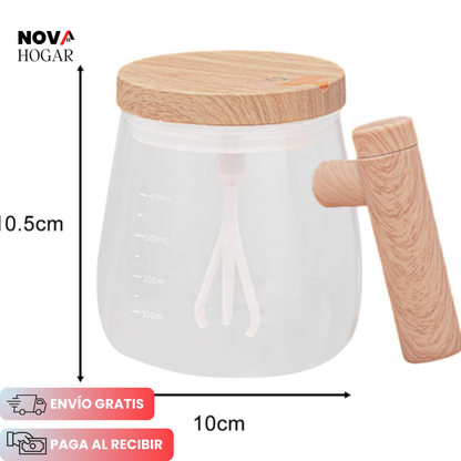 CafeFusion™ Taza Eléctrica con Mezclador Automática para tus Bebidas