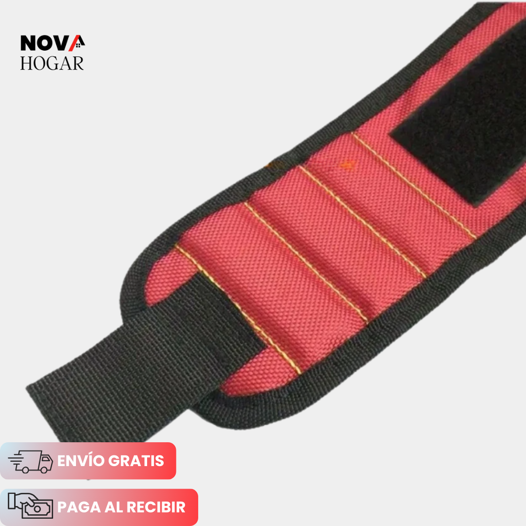 HandyMag™ Muñequera Magnética Porta Herramientas y Tornillos