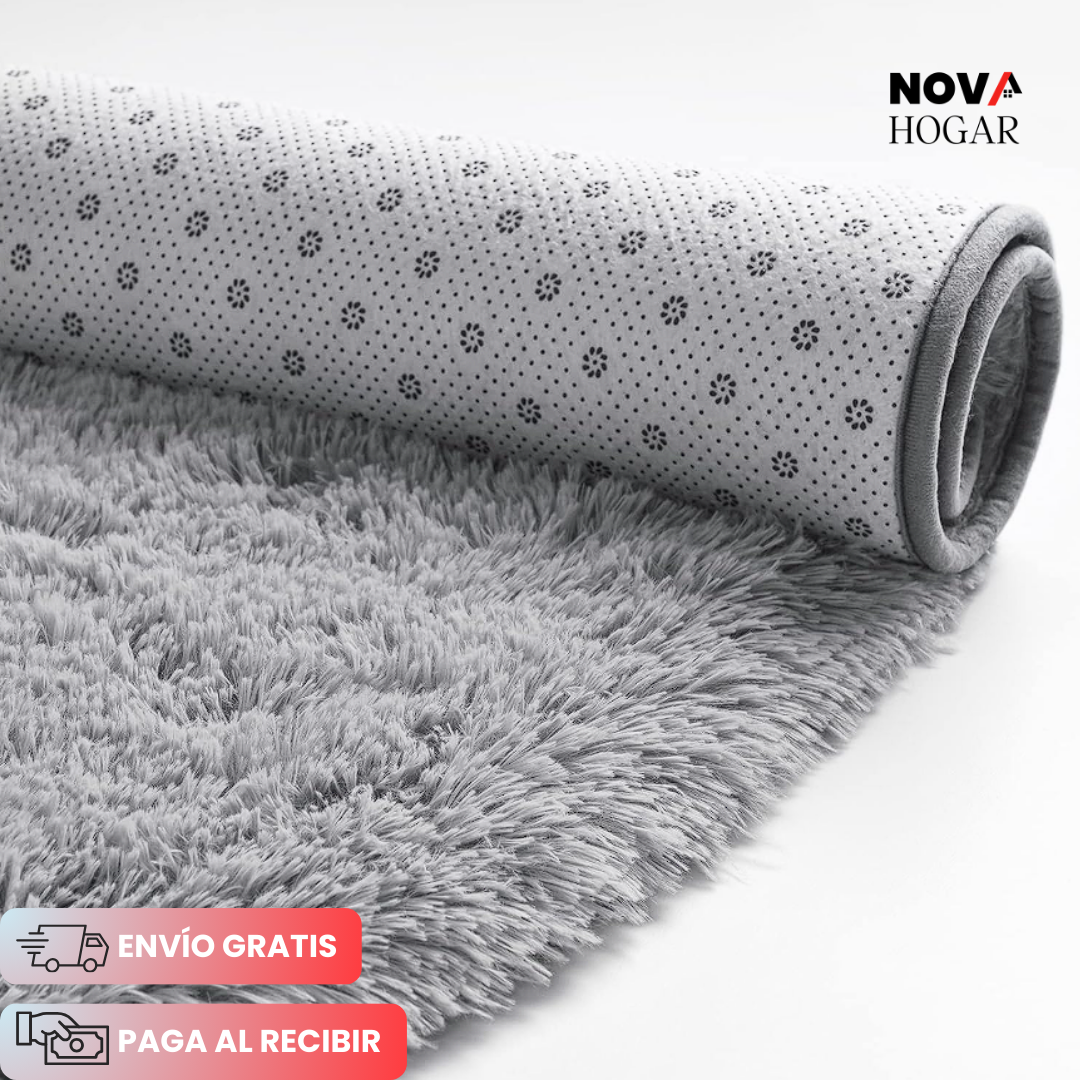 2x1 CloudOval™ Alfombra Esponjosa para Pie de Cama