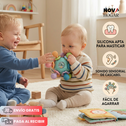SensGlee™ Mordedor y Sonajero Sensorial Infantil