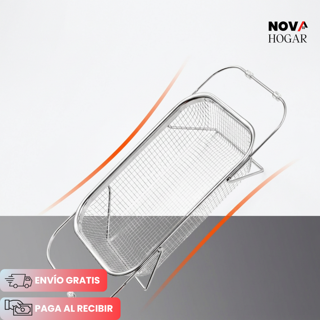 2x1 SteelStretch™ Escurridor Expandible De Acero