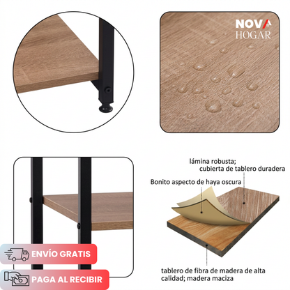 ModernLoft™ Clóset Abierto Estilo Industrial