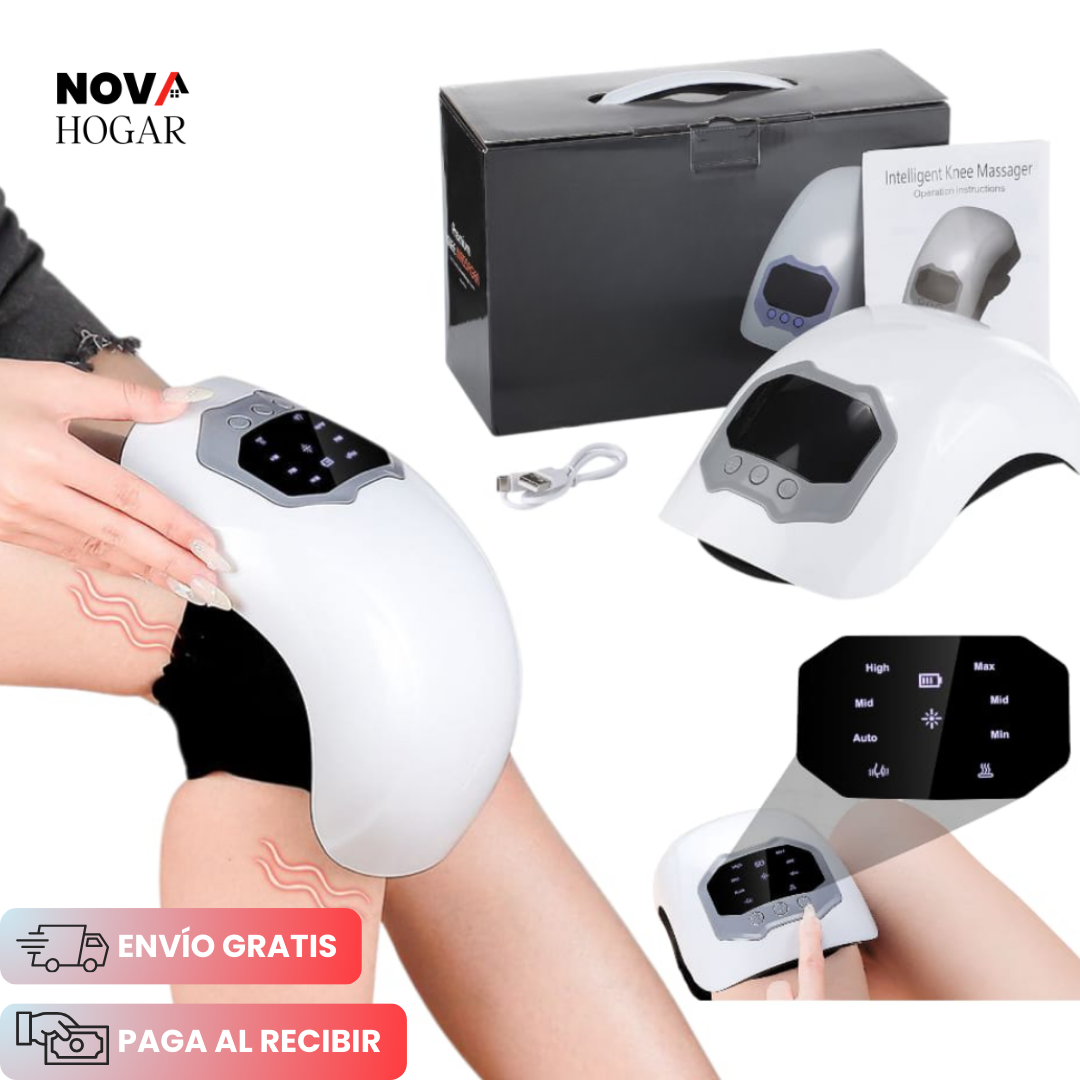 OrthoPulse™ Rodillera Masajeador con Calor y Vibración
