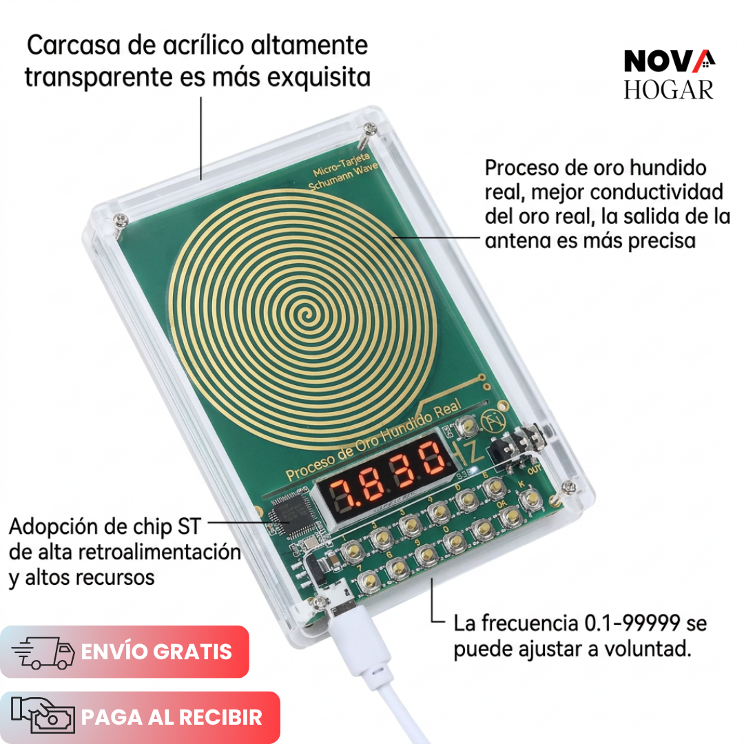 EarthPulse™ Generador De Ondas Naturales Relajantes
