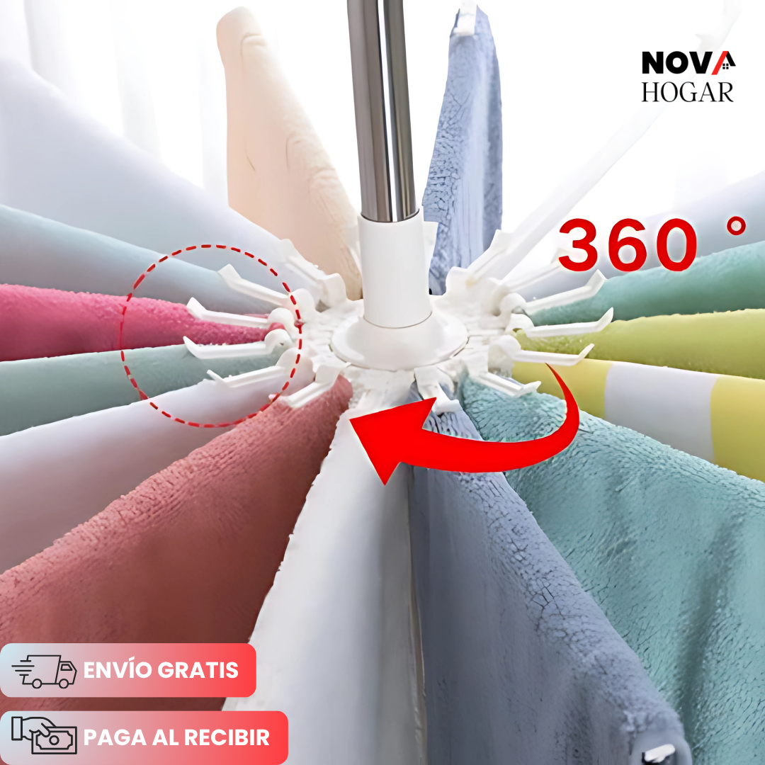 FlexDry™ Tendedero Plegable 3 Niveles