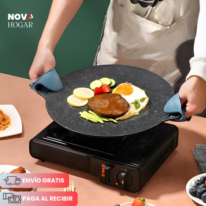 HeatMaster™ Parrilla de Barbacoa Coreana Antiadherente