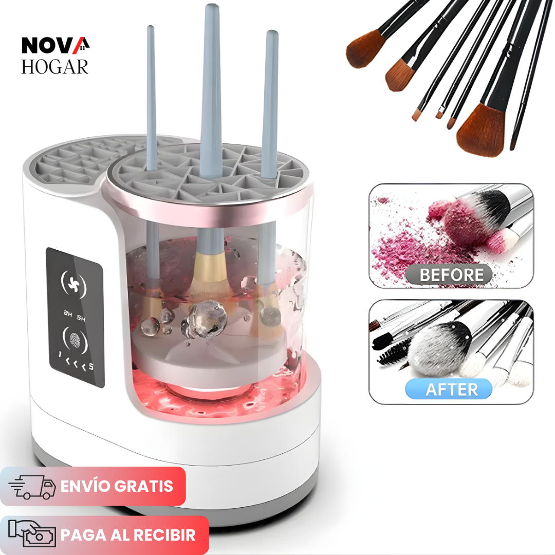 SmartBrush™ Lavadora Inteligente 3 en 1 para Brochas
