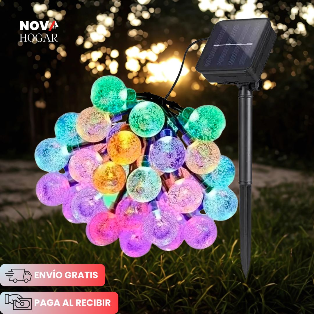BubbleLights™ Esferas Solares (7.5 Metros)