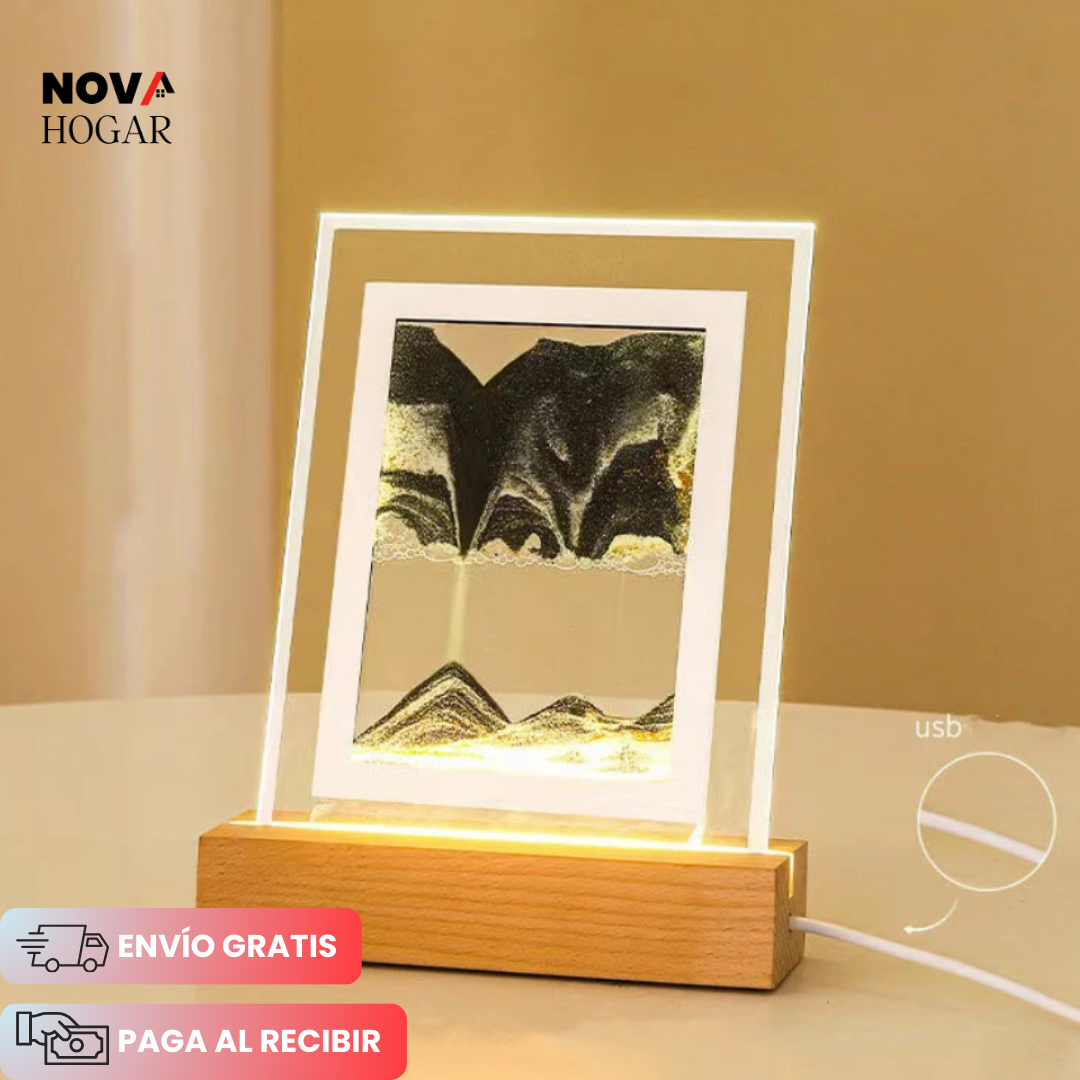 SereniSand™ Lámpara Relajante de Arena Interactiva