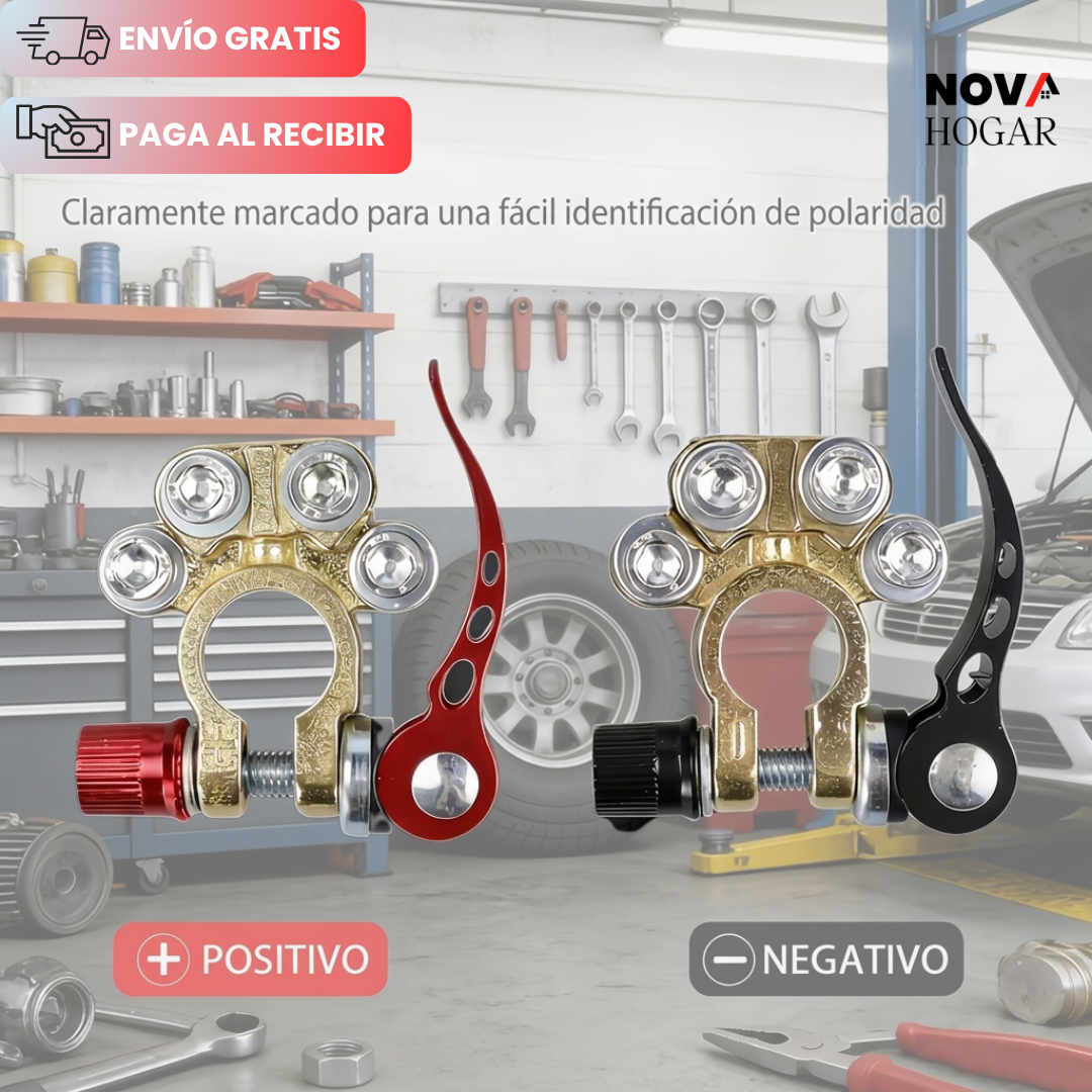EasyVolt™ Terminal De Batería Multiconexión para Carro