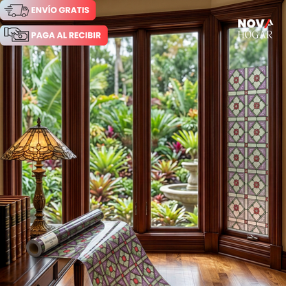 PrismGlass™ Lámina para Ventanas Estilo Vitral