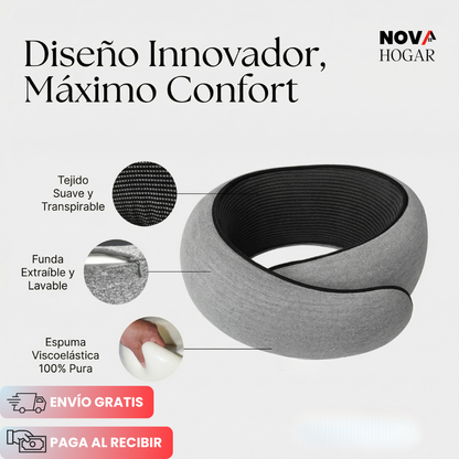 NexRest™ Nueva Almohada Cervical de Espuma Viscoelástica