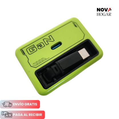 TurboReel™ Cargador Retráctil GaN De Alta Potencia
