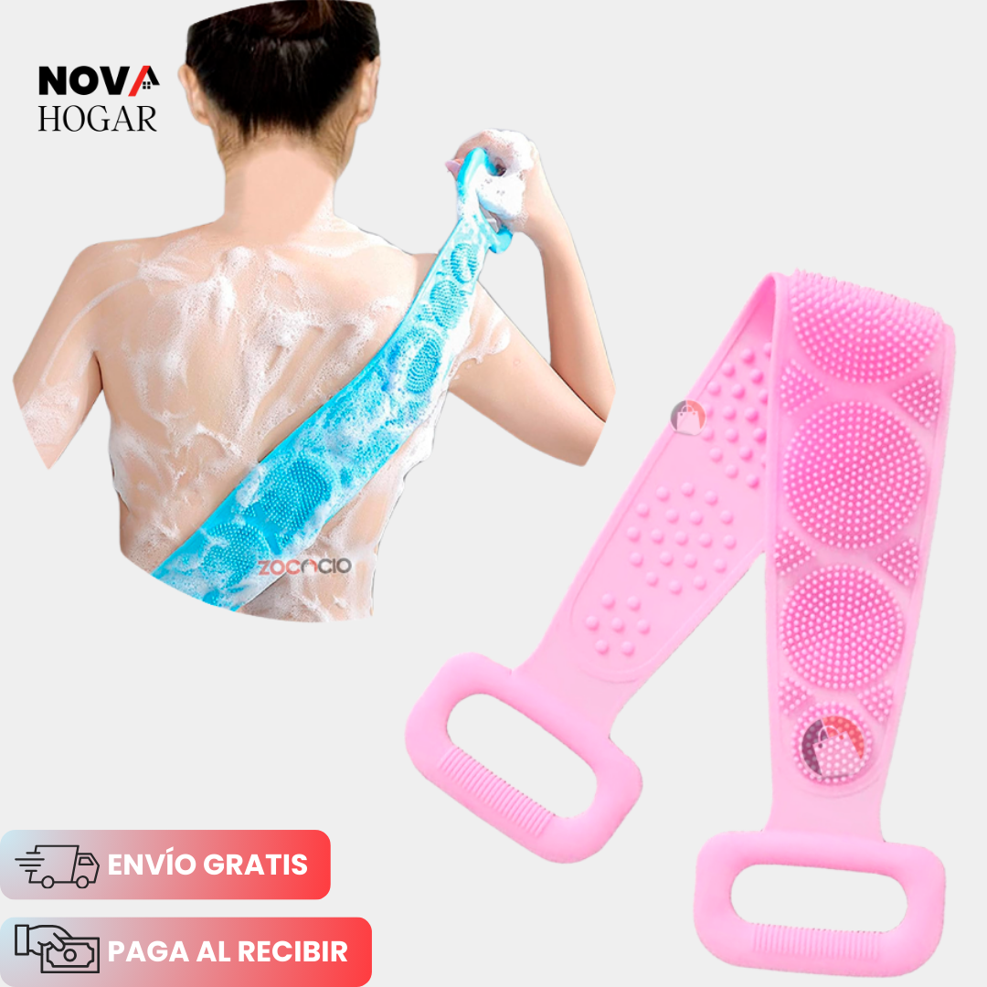 2x1 ScrubFlex™ Banda de Baño Exfoliante para Cuidado de Piel