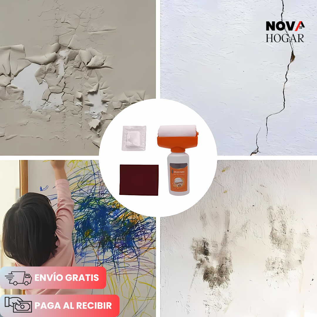 PaintFix™ Rodillo Portátil para Reparación Rápida de Pintura