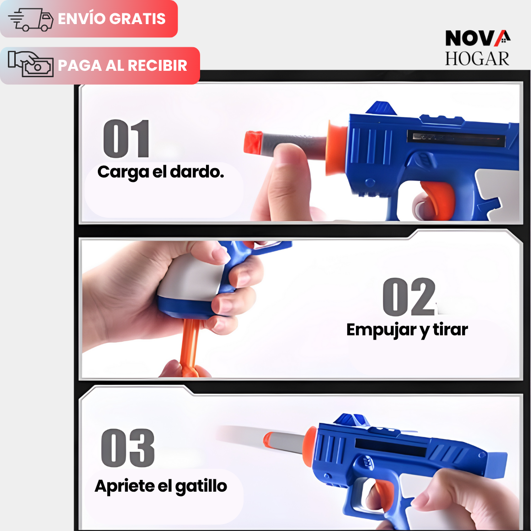 BlastOrbit™ Juego de Puntería Flotante para la Familia